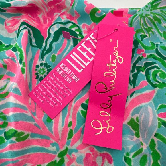 Lilly Pulitzer Nadia Cami Leaf It Wild XXS - Picture 4 of 9
